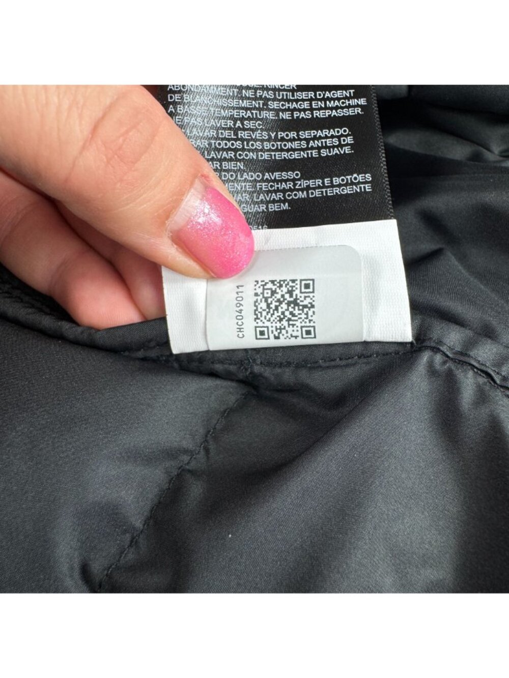 The North Face Aconcagua Parka Womens Medium TNF Black Down Hooded Puffer Jacket - Picture 13 of 14